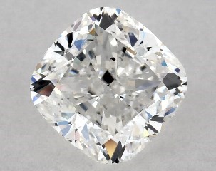 1.00 Carat G-SI1 Cushion Modified Cut Diamond